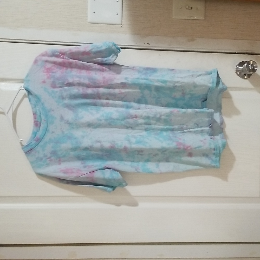 A toe dyed shirt